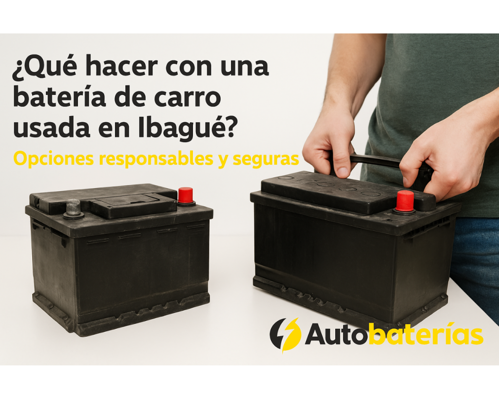 Baterías de carro Ibagué. Autobaterías