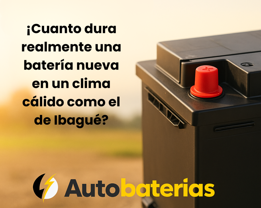 Batería nueva en Ibagué. Autobaterías Colombia - Sede Ibagué.