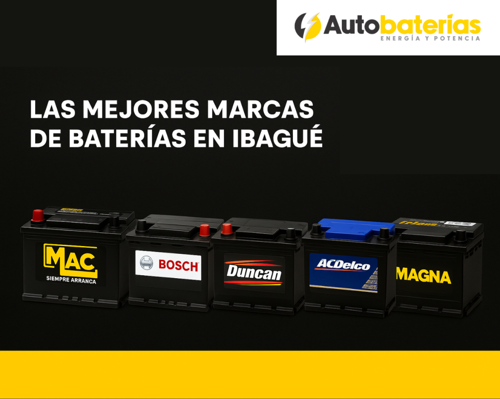 mejores marcas de baterías en Ibagué. Autobaterías